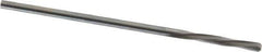 Magafor - #54 Solid Carbide 4 Flute Chucking Reamer - Spiral Flute, 0.0551" Straight Shank, 25/64" Flute Length, 1-9/16" OAL - Apex Tool & Supply