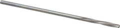 Magafor - 1/16" Solid Carbide 4 Flute Chucking Reamer - Spiral Flute, 1/16" Straight Shank, 7/16" Flute Length, 1-31/32" OAL - Apex Tool & Supply