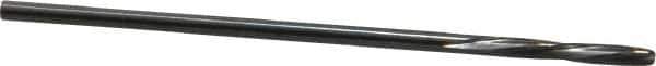 Magafor - 1.6002mm Solid Carbide 4 Flute Chucking Reamer - Spiral Flute, 1/16" Straight Shank, 7/16" Flute Length, 43mm OAL - Apex Tool & Supply