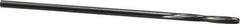 Magafor - 1.6002mm Solid Carbide 4 Flute Chucking Reamer - Spiral Flute, 1/16" Straight Shank, 7/16" Flute Length, 43mm OAL - Apex Tool & Supply