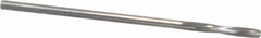Magafor - 1.8288mm Solid Carbide 4 Flute Chucking Reamer - Spiral Flute, 0.072" Straight Shank, 7/16" Flute Length, 1-31/32" OAL - Apex Tool & Supply