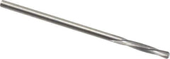 Magafor - 2.1311mm Solid Carbide 4 Flute Chucking Reamer - Spiral Flute, 0.0839" Straight Shank, 7/16" Flute Length, 1-31/32" OAL - Apex Tool & Supply