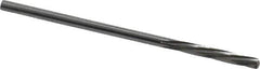 Magafor - 2.3901mm Solid Carbide 6 Flute Chucking Reamer - Spiral Flute, 0.0941" Straight Shank, 19/32" Flute Length, 2-1/4" OAL - Apex Tool & Supply
