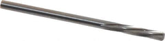 Magafor - #31 Solid Carbide 6 Flute Chucking Reamer - Spiral Flute, 0.1201" Straight Shank, 19/32" Flute Length, 2-1/4" OAL - Apex Tool & Supply