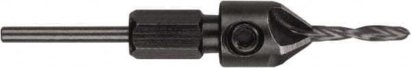 DeWALT - 1/4" Drill Compatibility, 5" Overall Length, Adjustable Depth Drill Countersink - Apex Tool & Supply
