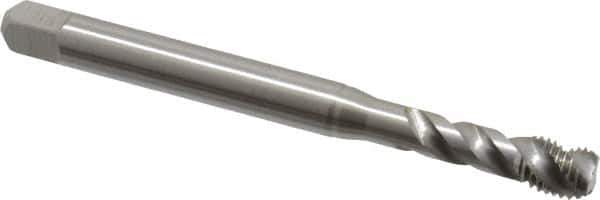 Emuge - 5/16-24 UNF 3 Flute 2B Bottoming Spiral Flute Tap - Cobalt, Bright Finish, 3.543" OAL, Right Hand Flute, Right Hand Thread, Series Enorm Z - Apex Tool & Supply