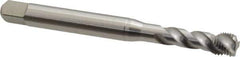 Emuge - 3/8-24 UNF 3 Flute 2B Bottoming Spiral Flute Tap - Cobalt, Bright Finish, 3.937" OAL, Right Hand Flute, Right Hand Thread, Series Enorm Z - Apex Tool & Supply