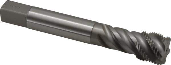 Emuge - 3/4-16 UNF 5 Flute 2B Bottoming Spiral Flute Tap - Cobalt, Bright Finish, 4.331" OAL, Right Hand Flute, Right Hand Thread, Series Enorm Z - Apex Tool & Supply