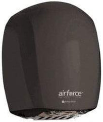 World Dryer - 1100 Watt White Finish Electric Hand Dryer - 120 Volts, 9.6 Amps, 8-15/16" Wide x 10-3/4" High x 6-1/2" Deep - Apex Tool & Supply