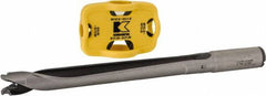 Kennametal - 18 to 18.99mm Diam, 8xD, 5.98" Max Depth, 3/4" Shank Diam, 7.13" Flute, 9-1/4" OAL, Replaceable Tip Drill - W Seat Size, Series KenTIP - Apex Tool & Supply