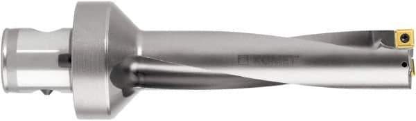 Komet - 104mm Max Drill Depth, 4xD, 25.4mm Diam, Indexable Insert Drill - 2 Inserts, ABS 50 Modular Connection Shank - Apex Tool & Supply