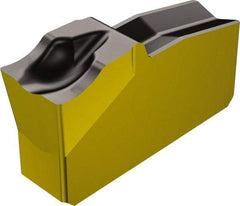 Sandvik Coromant - N151.230 5E 4225 Grade, 0.1181" Cutting Width, Carbide Cutoff Insert - 0° Neutral Lead Angle, 0.0079" Cnr Rad, TiCN/Al2O3/TiN Coated - Apex Tool & Supply