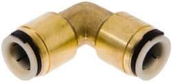 Watts - 3/4" Tube OD, Lead Free Brass Push-to-Connect Tube Union Elbow - Tube to Tube Connection, 250 Max psi, EPDM O-Ring - Apex Tool & Supply