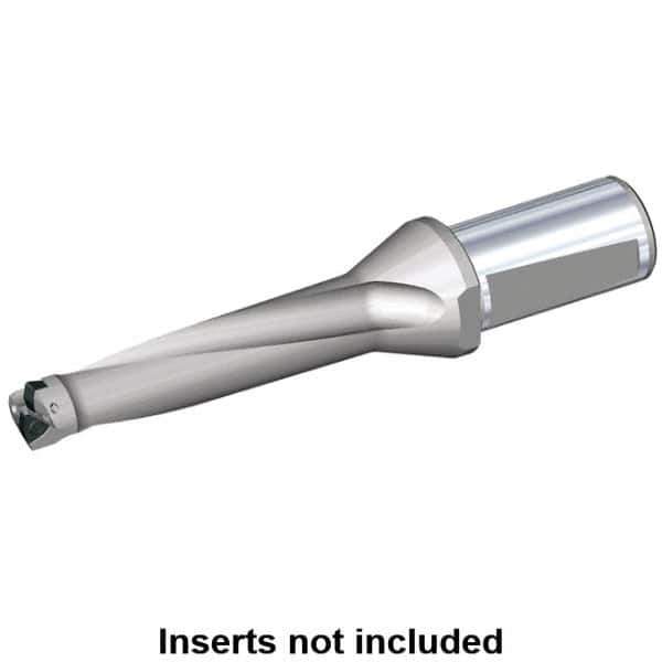 Kennametal - 88mm Max Drill Depth, 4xD, 22mm Diam, Indexable Insert Drill - 2 Inserts, 32mm Shank Diam, Whistle Notch Shank - Apex Tool & Supply