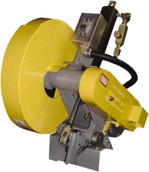 Kalamazoo - 14" Blade Diam, 1" Arbor Hole, Straight Dry Cut Chop & Cutoff Saw - 4,400 RPM, 5 hp, 220/440 Volts, 1 or 3 Phase - Apex Tool & Supply