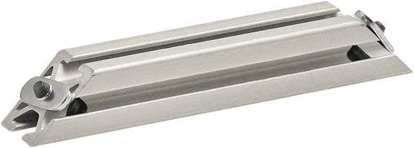 80/20 Inc. - 25mm Wide, Open Shelving Accessory/Component - Aluminum, Clear Anodized Finish, 160mm Long, Use with 2525 - Apex Tool & Supply