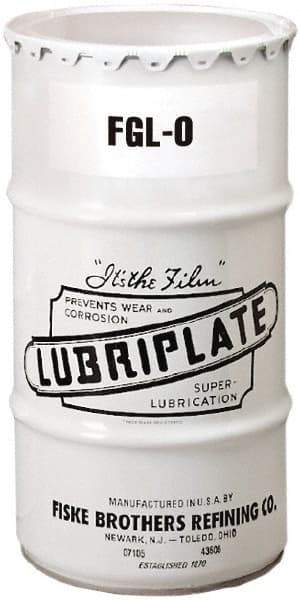 Lubriplate - 120 Lb Drum Aluminum General Purpose Grease - White, Food Grade, 335°F Max Temp, NLGIG 0, - Apex Tool & Supply