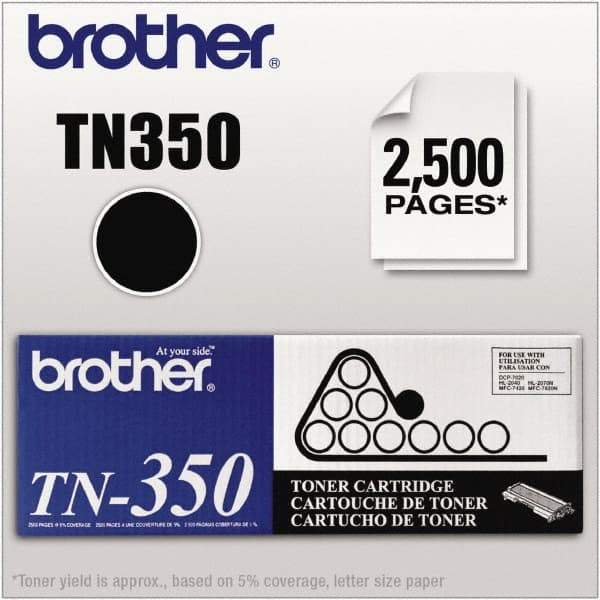 Brother - Black Toner Cartridge - Use with Brother DCP-7010, 7020, 7025, HL-2030, 2035, 2037, 2040, 2070N, intelliFax-2820, 2825, 2910, 2920, MFC-7220, 7225N, 7420, 7820N - Apex Tool & Supply