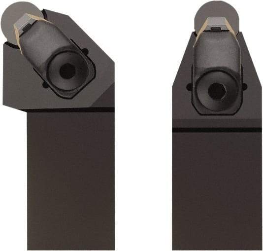 Seco - CRDN, Neutral Cut, 40mm Shank Height x 40mm Shank Width, Neutral Rake Indexable Turning Toolholder - 200mm OAL, RN.N 0903.. Insert Compatibility, Series Clamp Lock - Apex Tool & Supply