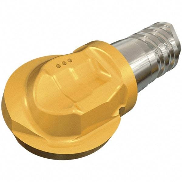 Iscar - MM HBR Grade IC908 Carbide End Milling Tip Insert - TiAlN Finish, 2 Flutes, 12mm Cutting Diam, 11.6mm Extension - Apex Tool & Supply