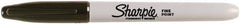 Sharpie - Black Permanent Marker - Fine Tip - Apex Tool & Supply