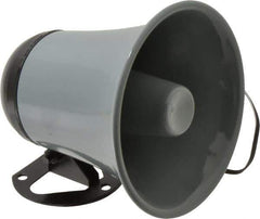 Speco - 15 Max Watt, 5 Inch Diameter, Round Plastic Standard Horn and Speaker - Weather and Waterproof, 5 Inch Deep - Apex Tool & Supply