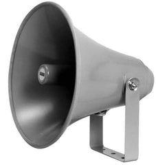 Speco - 75 Max Watt, 15 Inch Diameter, Round Aluminum Standard Horn and Speaker - Weather and Waterproof, 13 Inch Deep - Apex Tool & Supply