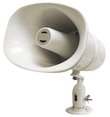 Speco - 30 Max Watt, 11 Inch Diameter, Oval Plastic Standard Horn and Speaker - Weather and Waterproof, 10-1/4 Inch Deep, Includes 25, 70 Volt Transformer - Apex Tool & Supply