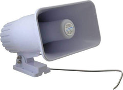 Speco - 30 Max Watt, Rectangular Plastic Standard Horn and Speaker - Weather and Waterproof, 9 Inch Deep - Apex Tool & Supply