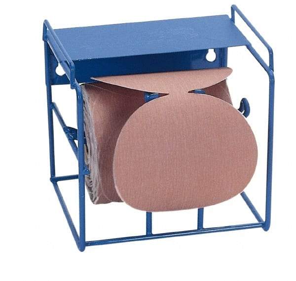 Norton - 6" Diam, 100 Grit Aluminum Oxide Adhesive PSA Disc - Medium Grade, Natural, B Weighted Backing, Flexible - Apex Tool & Supply