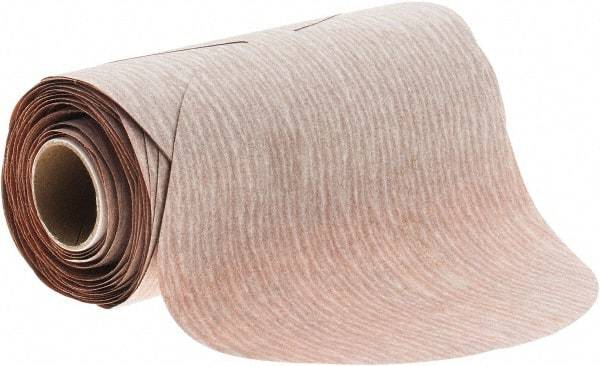 Norton - 5" Diam, 600 Grit Aluminum Oxide Adhesive PSA Disc - Ultra Fine Grade, Natural, B Weighted Backing, Flexible - Apex Tool & Supply