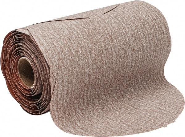 Norton - 6" Diam, 180 Grit Aluminum Oxide Adhesive PSA Disc - Fine Grade, Natural, B Weighted Backing, Flexible - Apex Tool & Supply