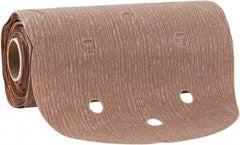 Norton - 6" Diam, 600 Grit Aluminum Oxide Adhesive PSA Disc - Coarse Grade, Natural, B Weighted Backing, Flexible - Apex Tool & Supply