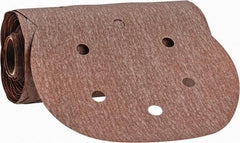 Norton - 6" Diam, 320 Grit Aluminum Oxide Adhesive PSA Disc - Very Fine Grade, Natural, B Weighted Backing, Flexible - Apex Tool & Supply