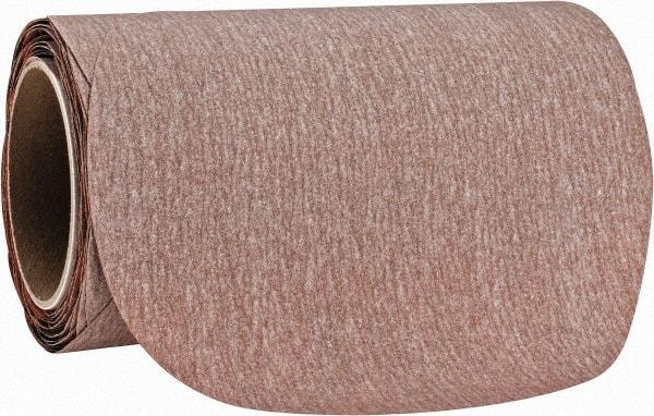 Norton - 8" Diam, 320 Grit Aluminum Oxide Adhesive PSA Disc - Very Fine Grade, Natural, B Weighted Backing, Flexible - Apex Tool & Supply