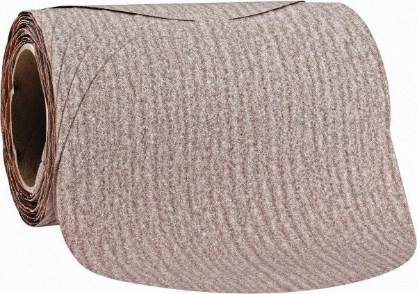 Norton - 8" Diam, 150 Grit Aluminum Oxide Adhesive PSA Disc - Medium Grade, Natural, B Weighted Backing, Flexible - Apex Tool & Supply