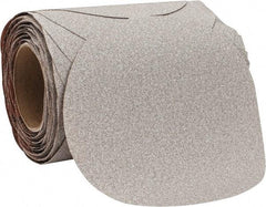 Norton - 8" Diam, 80 Grit Aluminum Oxide Adhesive PSA Disc - Coarse Grade, Natural, B Weighted Backing, Flexible - Apex Tool & Supply