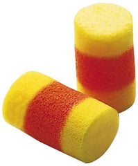 3M - Disposable, Uncorded, 30 dB, Barrel Earplugs - Yellow, 200 Pairs - Apex Tool & Supply