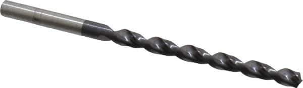 Cleveland - #11 135° Cobalt Jobber Drill - TiAlN Finish, Right Hand Cut, Parabolic Flute, Straight Shank, 3-1/2" OAL, Split Point - Apex Tool & Supply
