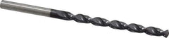 Cleveland - #18 135° Cobalt Jobber Drill - TiAlN Finish, Right Hand Cut, Parabolic Flute, Straight Shank, 3-1/4" OAL, Split Point - Apex Tool & Supply