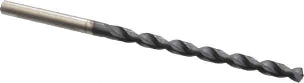 Cleveland - #20 135° Cobalt Jobber Drill - TiAlN Finish, Right Hand Cut, Parabolic Flute, Straight Shank, 3-1/4" OAL, Split Point - Apex Tool & Supply