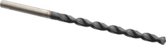 Cleveland - #20 135° Cobalt Jobber Drill - TiAlN Finish, Right Hand Cut, Parabolic Flute, Straight Shank, 3-1/4" OAL, Split Point - Apex Tool & Supply