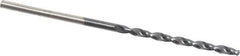 Cleveland - #50 135° Cobalt Jobber Drill - TiAlN Finish, Right Hand Cut, Parabolic Flute, Straight Shank, 2" OAL, Split Point - Apex Tool & Supply