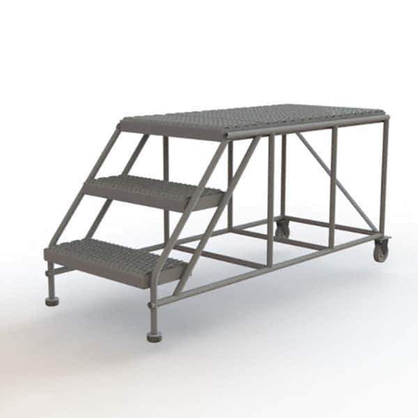 TRI-ARC - Rolling & Wall Mounted Ladders & Platforms Type: Rolling Work Platform Style: Steel Work Platform - Apex Tool & Supply