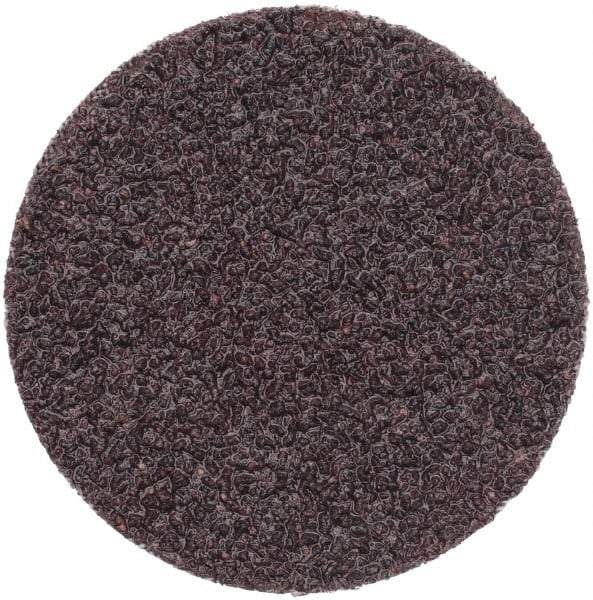 3M - 2" Disc Diam, 36 Grit, Aluminum Oxide Quick Change Disc - Type S Attaching System, Coated, Very Coarse Grade, 25,000 RPM, 361F Series - Apex Tool & Supply