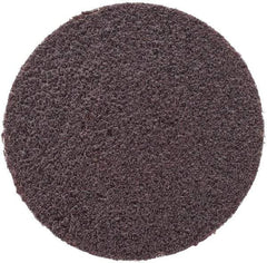 3M - 2" Disc Diam, 60 Grit, Aluminum Oxide Quick Change Disc - Type S Attaching System, Coated, Medium Grade, 25,000 RPM, 361F Series - Apex Tool & Supply