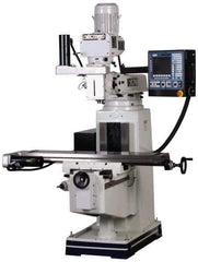 Vectrax - 54" Long x 10" Wide, 3 Phase Fagor 3 Axis 8055i CNC Milling Machine - Frequency Control, NT40 Taper, 5 hp - Apex Tool & Supply
