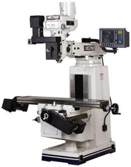 Vectrax - 54" Long x 10" Wide, 3 Phase Acurite Millpower CNC Milling Machine - Variable Speed Pulley Control, R8 Taper, 5 hp - Apex Tool & Supply