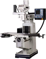 Vectrax - 54" Long x 10" Wide, 3 Phase CNC Milling Machine - Variable Speed Pulley Control, R8 Taper, 5 hp - Apex Tool & Supply