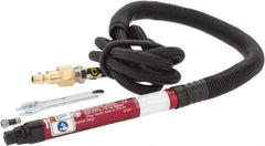 Chicago Pneumatic - 1/8" Collet, Straight Handle, Straight Air Die Grinder - 60,000 RPM, Rear Exhaust, 7 CFM, 0.05 hp, 6.21 bar, 1/4" Inlet - Apex Tool & Supply